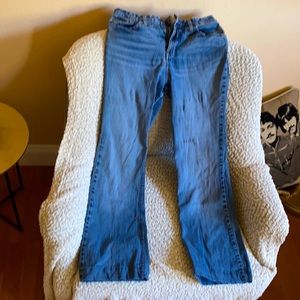 Levi’s signature at waist boot cut flare